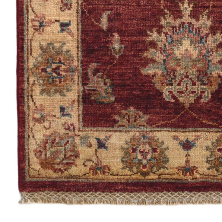Detail image of 2' x 3' 2 Hand Knotted Ziegler Rug