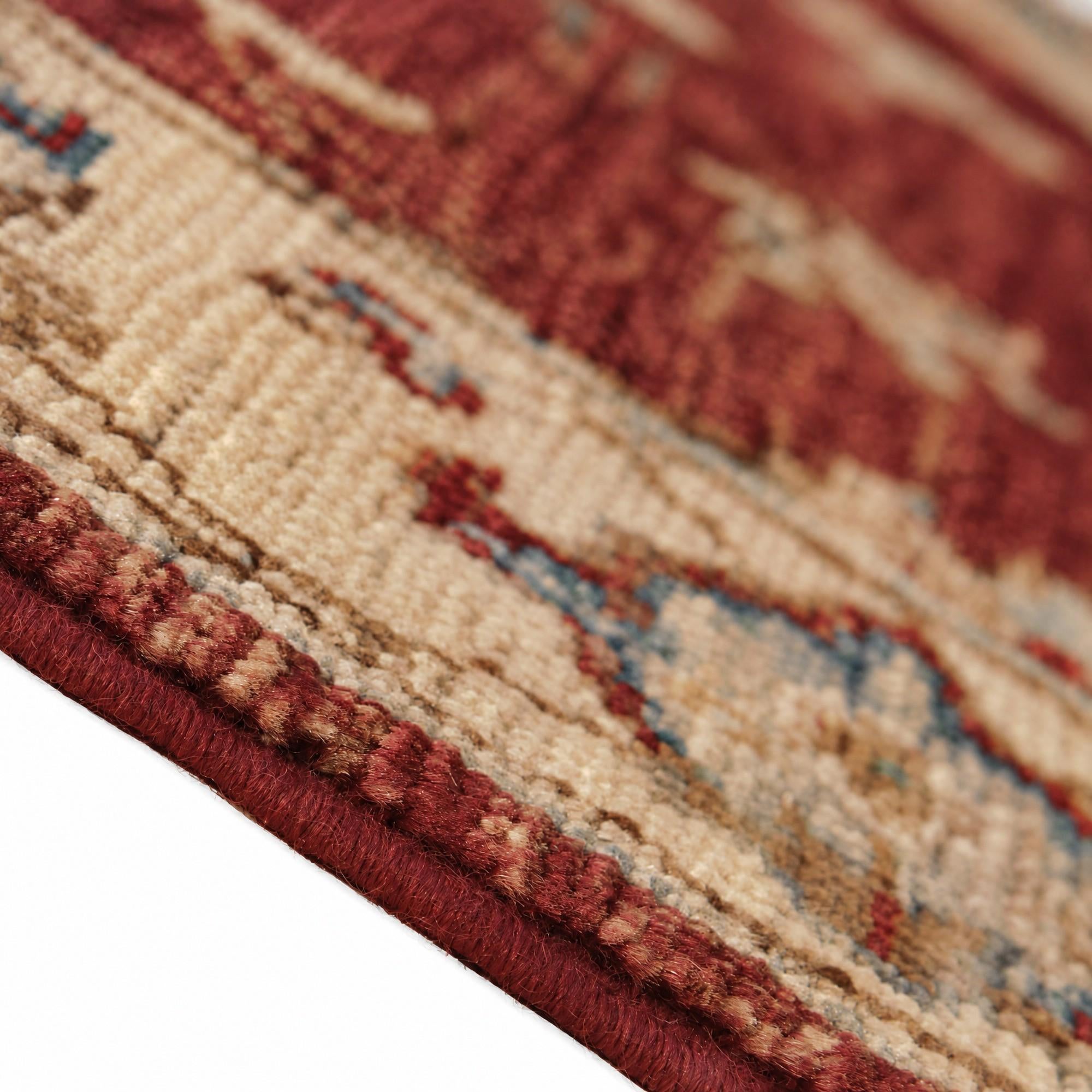 60cm x 95cm Hand Knotted Ziegler Rug