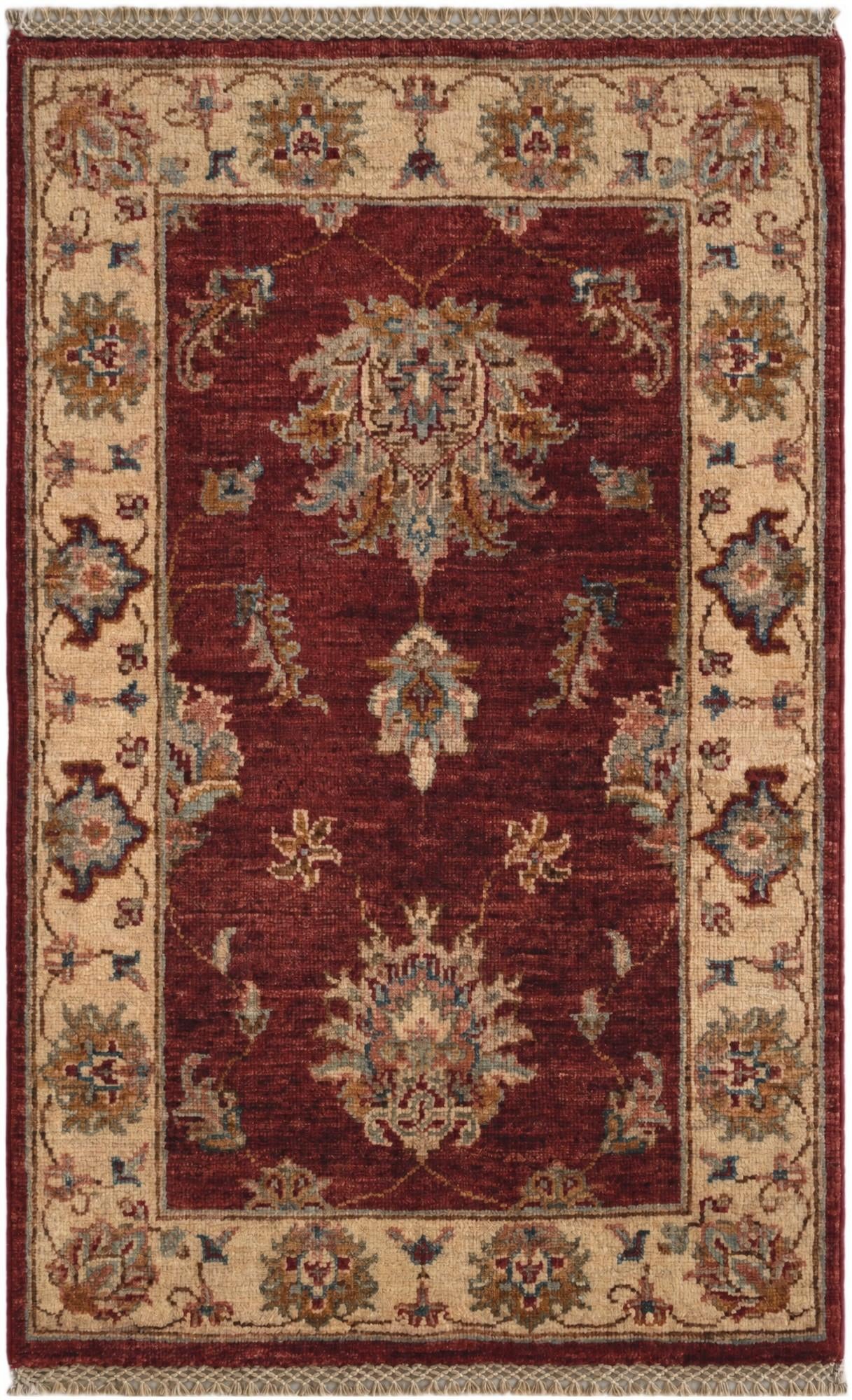 2' x 3' 2 Hand Knotted Ziegler Rug