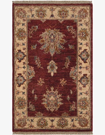 2' x 3' 2 Hand Knotted Ziegler Rug