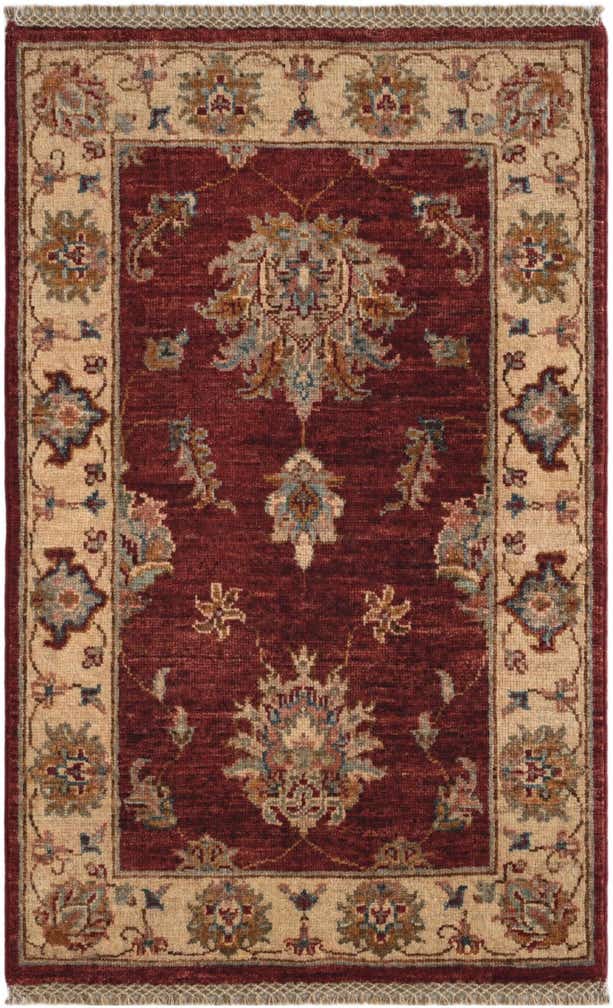 2' x 3' 2 Hand Knotted Ziegler Rug