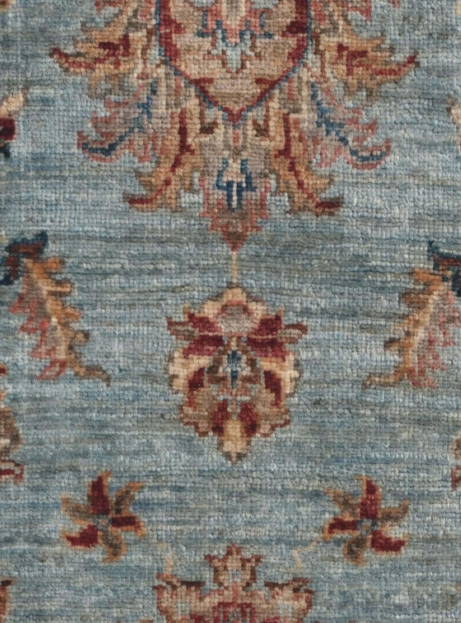 2' 1 x 2' 11 Hand Knotted Ziegler Rug