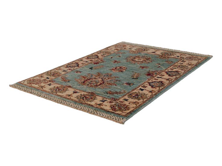 Detail image of 2' x 2' 9 Hand Knotted Ziegler Rug