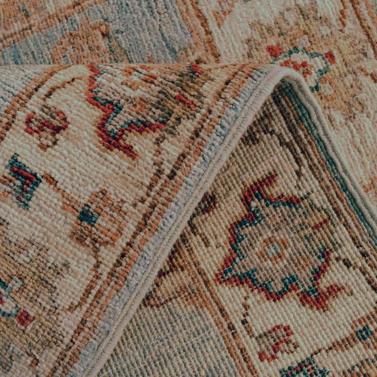 Detail image of 2' x 2' 9 Hand Knotted Ziegler Rug