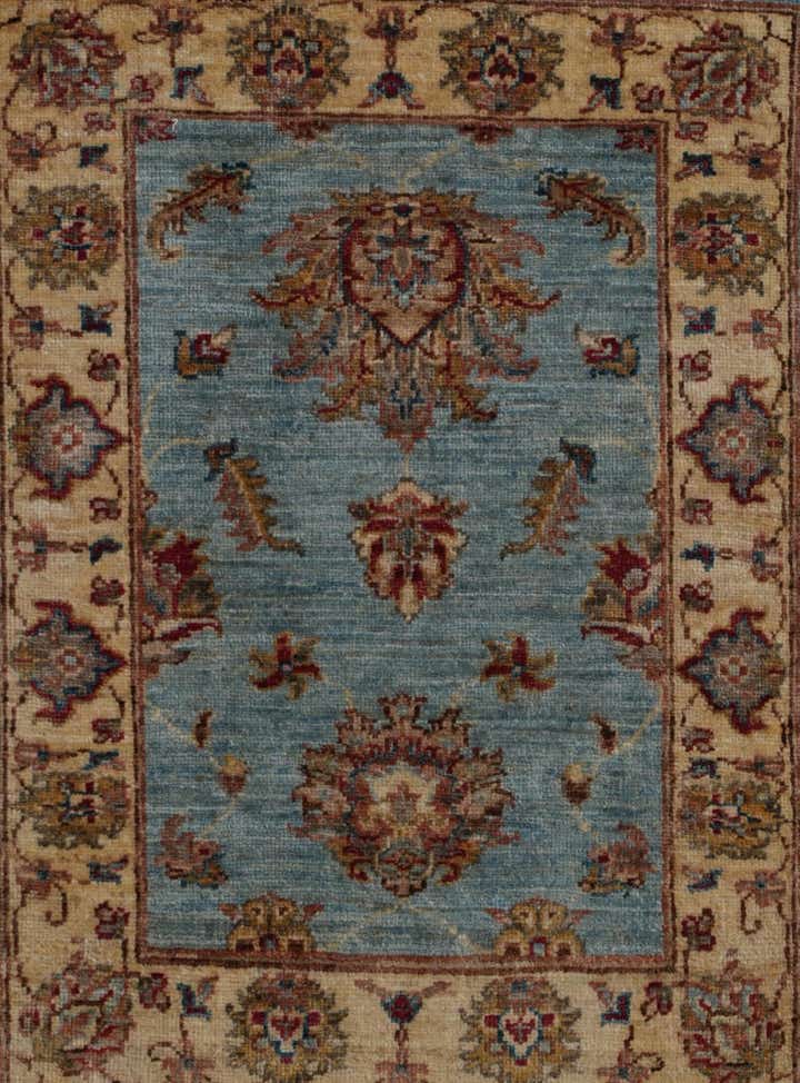 2' x 2' 9 Hand Knotted Ziegler Rug