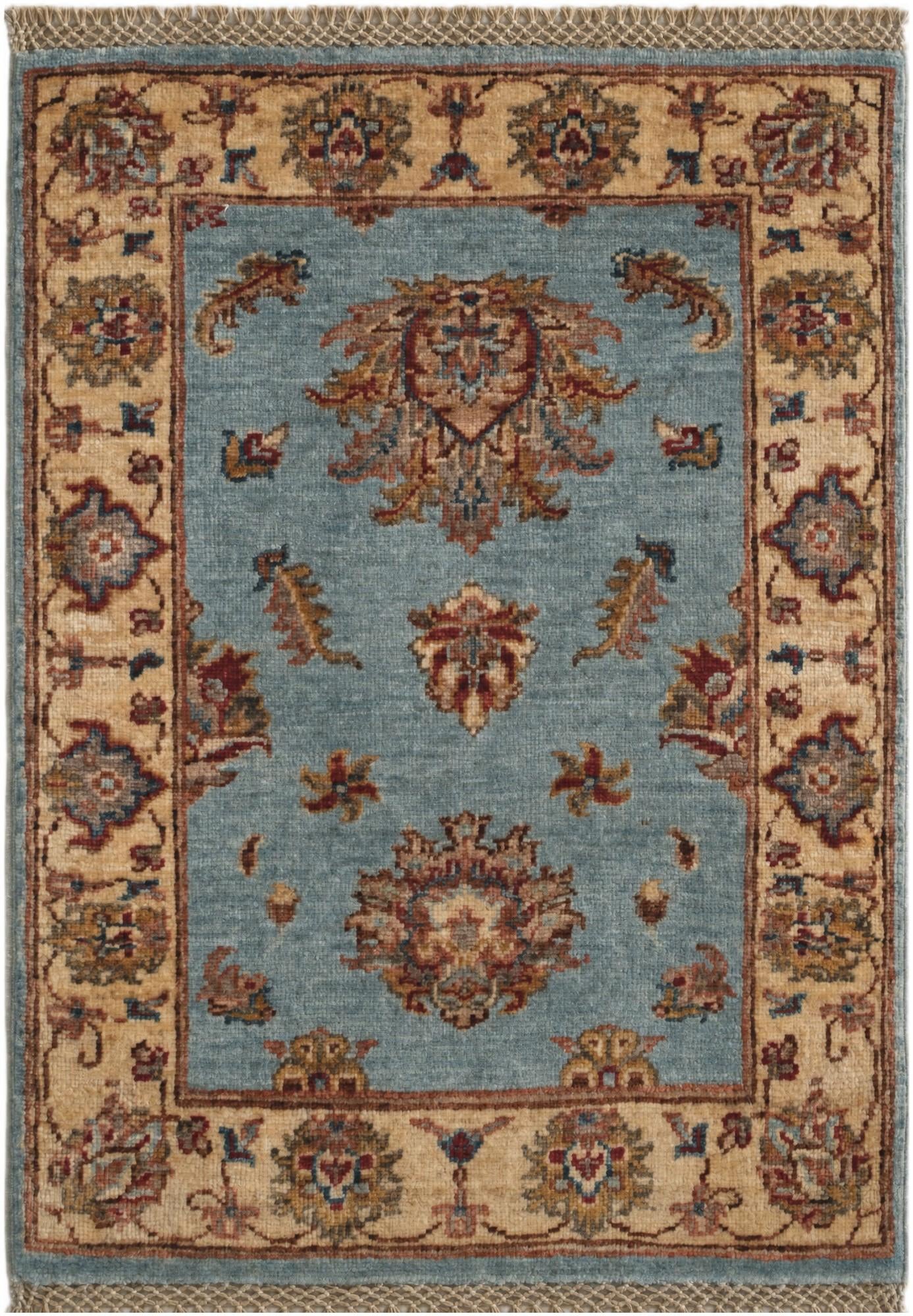 2' x 2' 9 Hand Knotted Ziegler Rug
