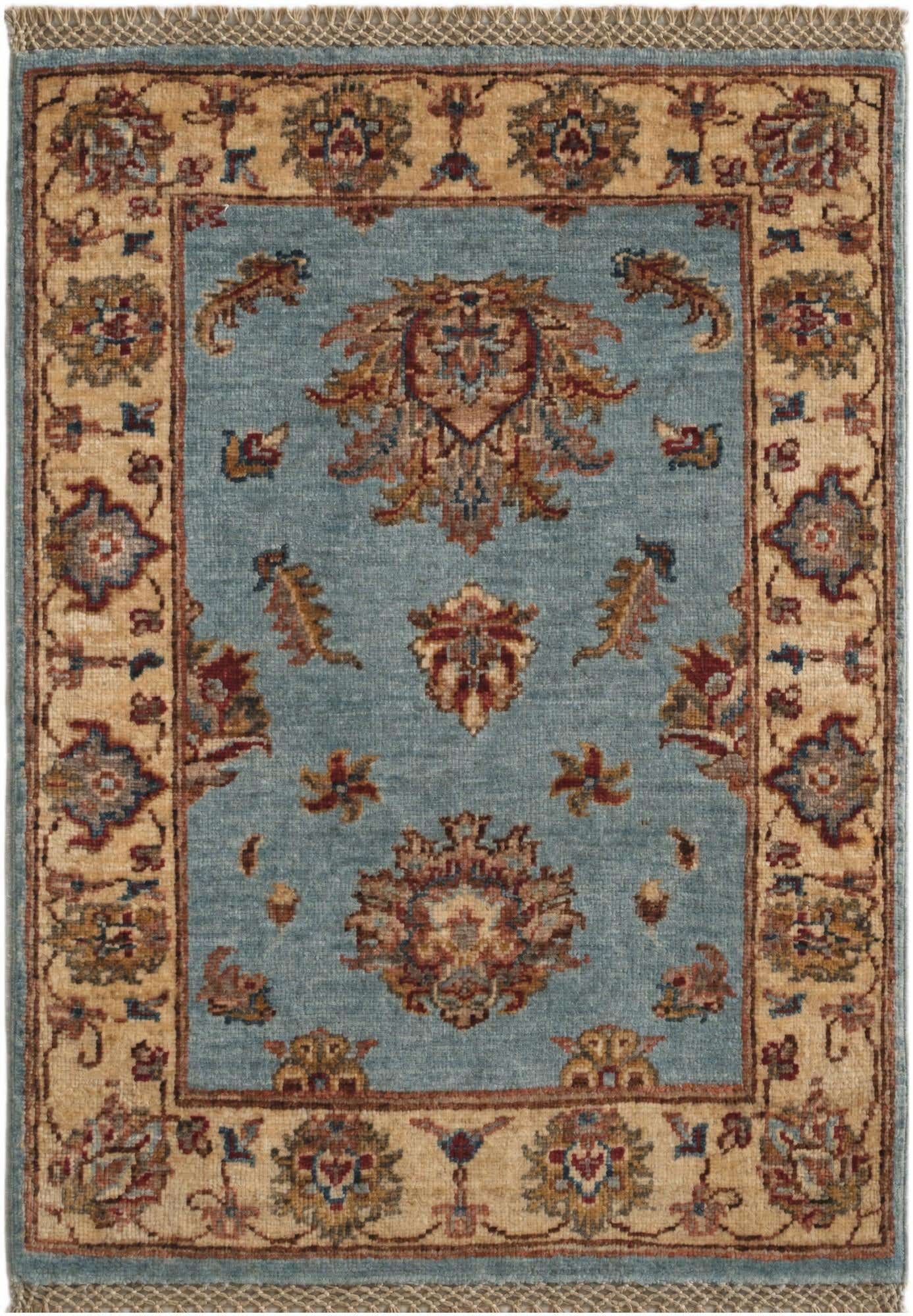 2' x 2' 9 Hand Knotted Ziegler Rug