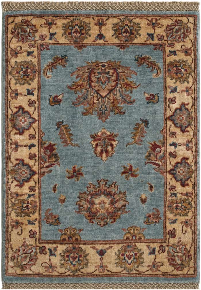 2' x 2' 9 Hand Knotted Ziegler Rug