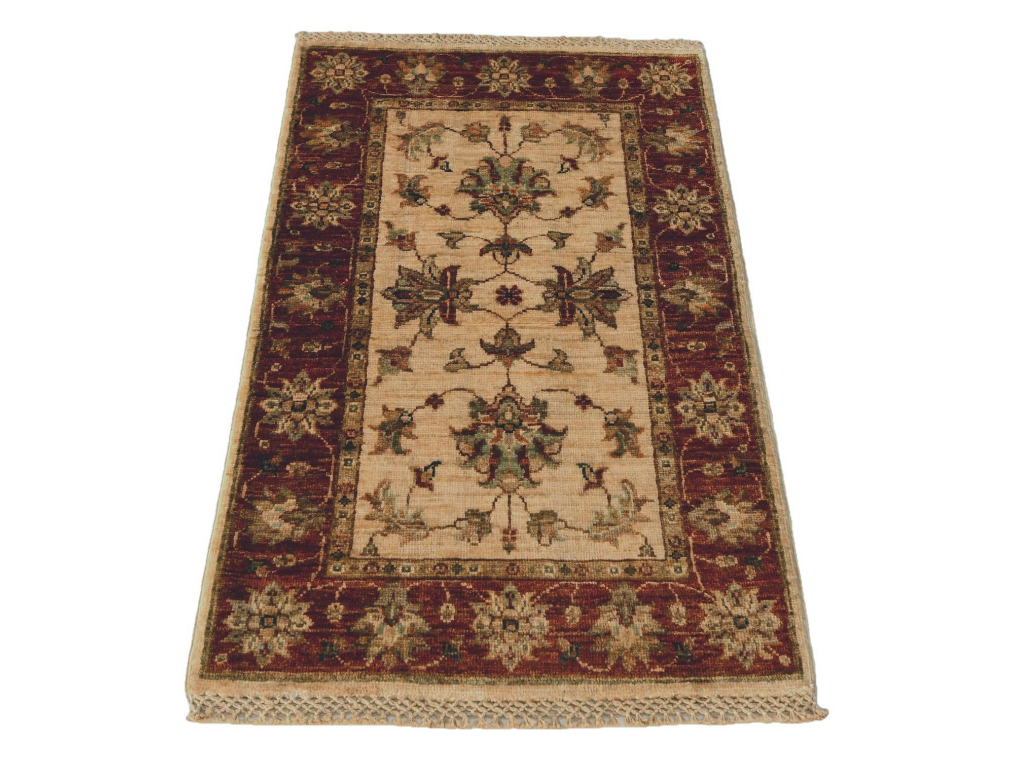 2' x 3' 4 Hand Knotted Ziegler Rug