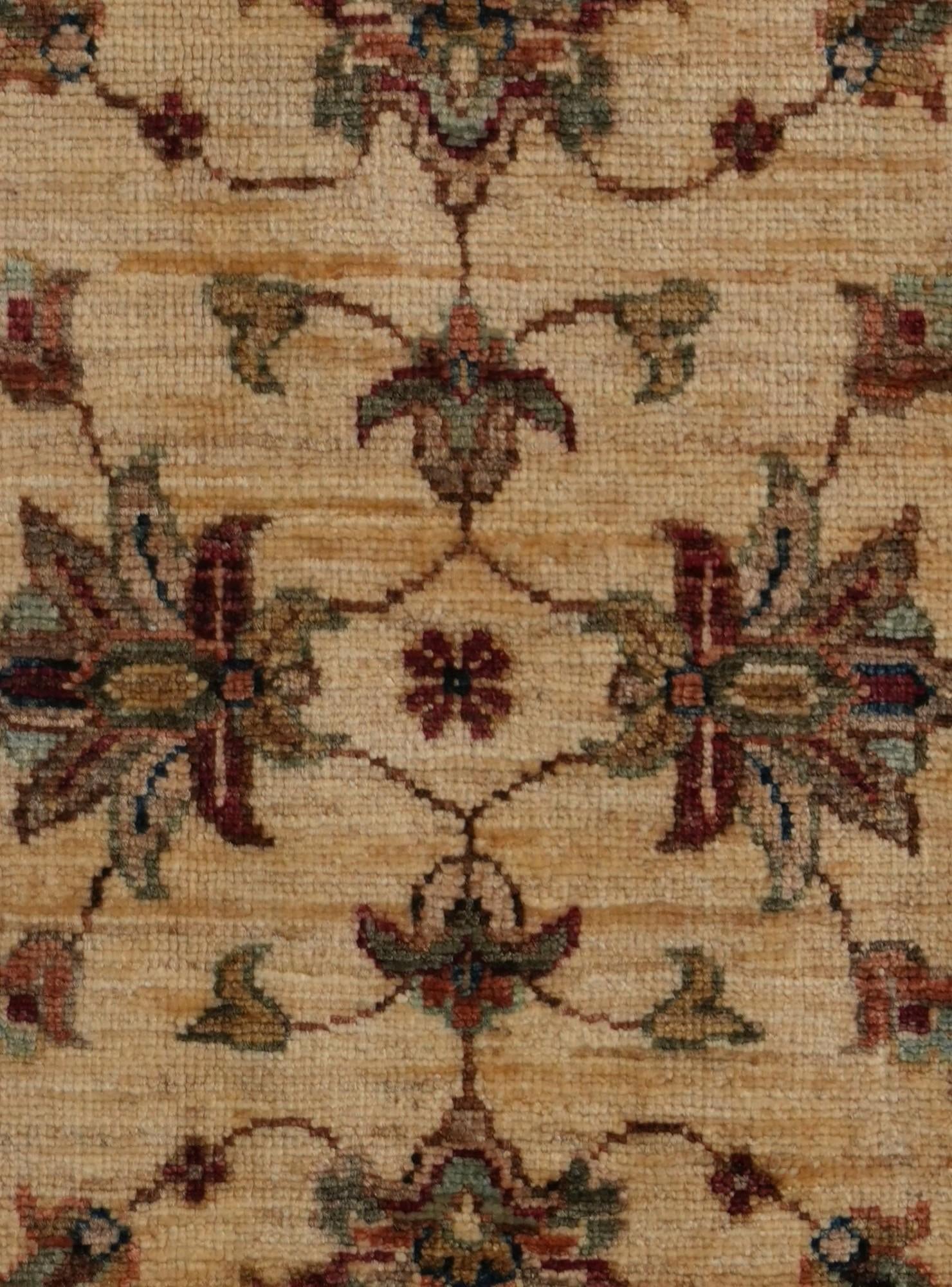 2' x 3' 4 Hand Knotted Ziegler Rug