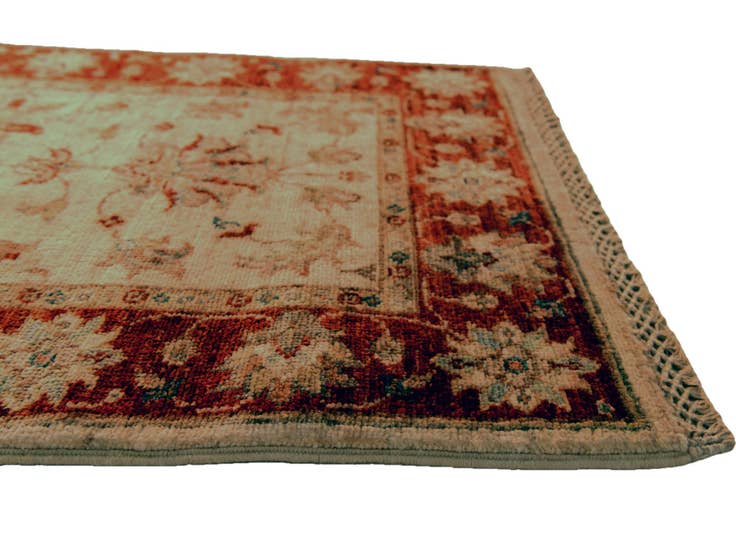 Detail image of 1' 11 x 3' Hand Knotted Ziegler Rug