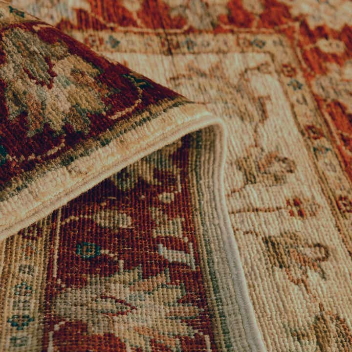 1' 11 x 3' Hand Knotted Ziegler Rug