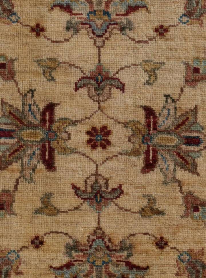 1' 11 x 3' Hand Knotted Ziegler Rug