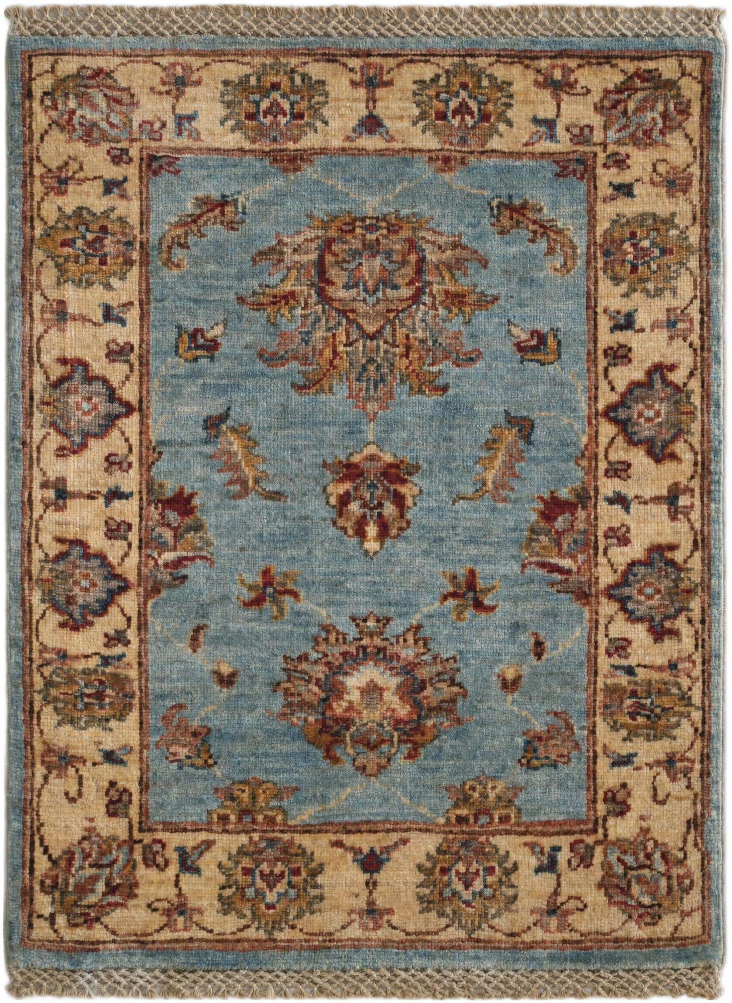 2' 2 x 2' 9 Hand Knotted Ziegler Rug