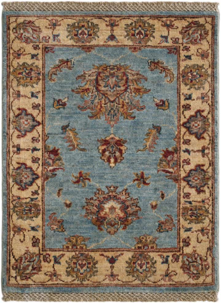 2' 2 x 2' 9 Hand Knotted Ziegler Rug