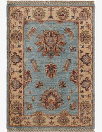 2' 2 x 2' 11 Hand Knotted Ziegler Rug