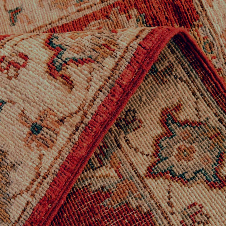 Detail image of 2' x 3' 2 Hand Knotted Ziegler Rug