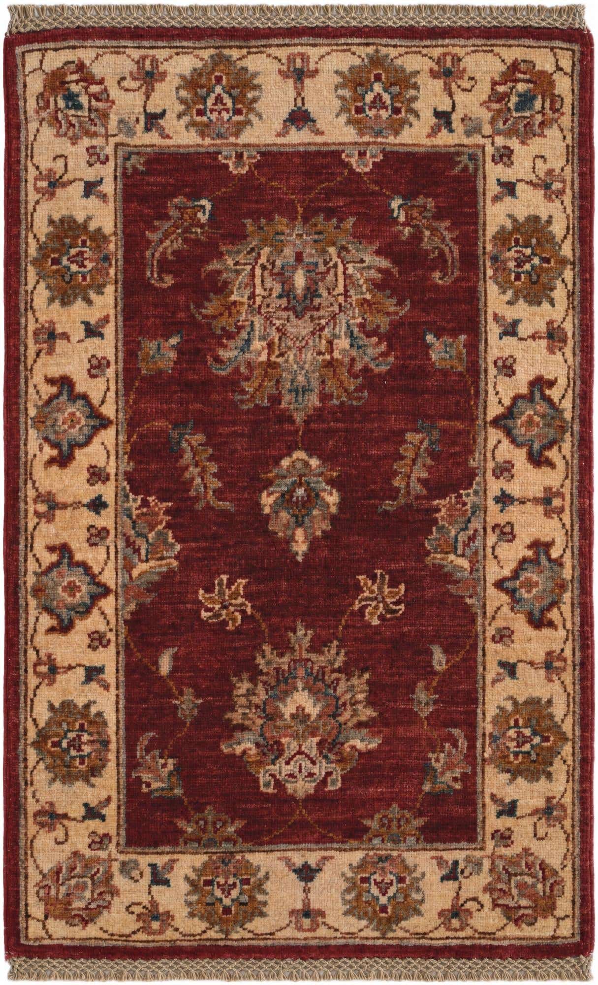 2' x 3' 2 Hand Knotted Ziegler Rug