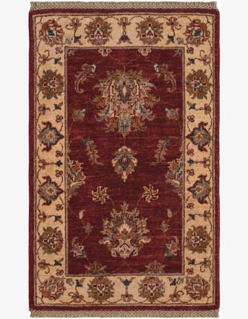 2' x 3' 2 Hand Knotted Ziegler Rug