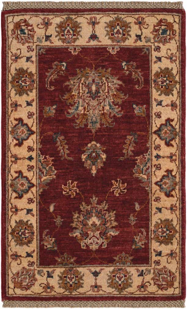 2' x 3' 2 Hand Knotted Ziegler Rug