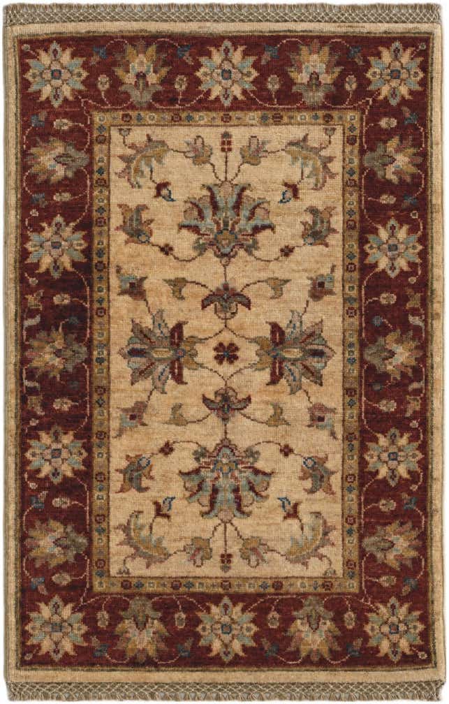 2' x 3' Hand Knotted Ziegler Rug