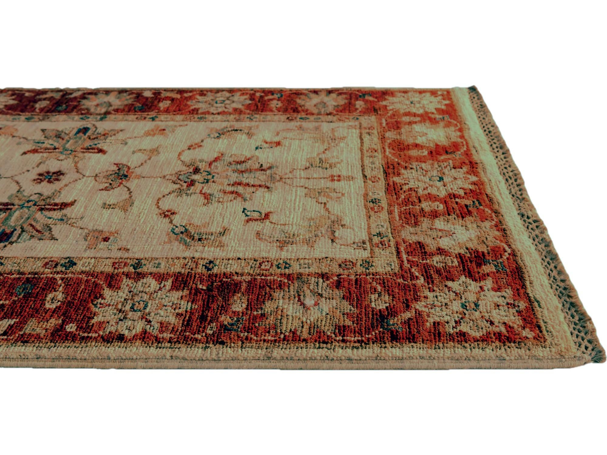 2' x 3' 5 Hand Knotted Ziegler Rug