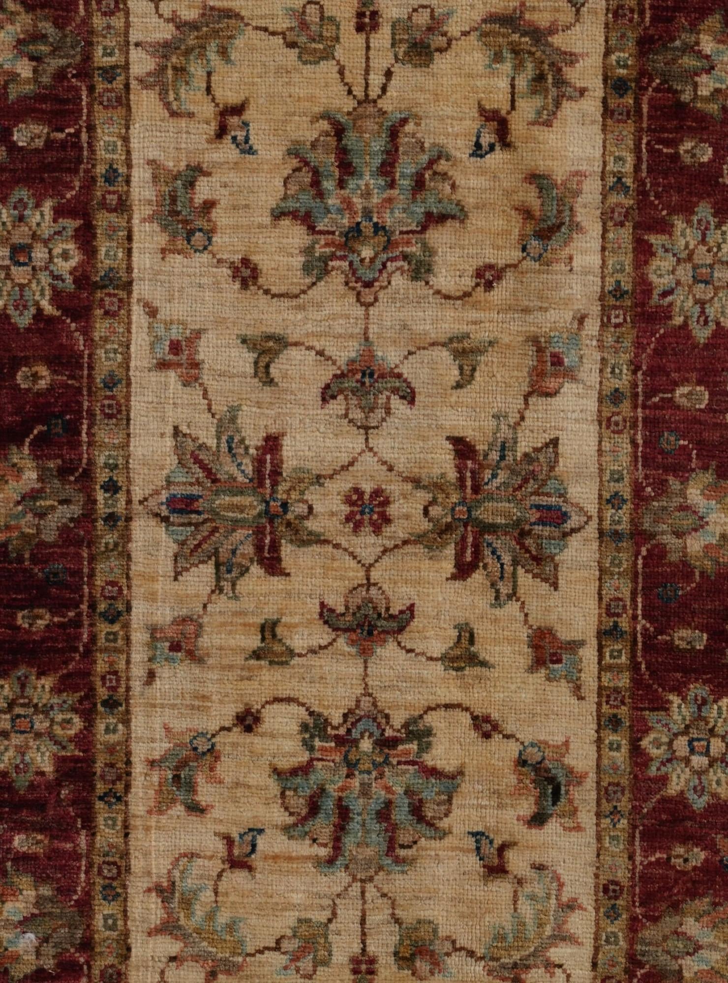 2' x 3' 5 Hand Knotted Ziegler Rug