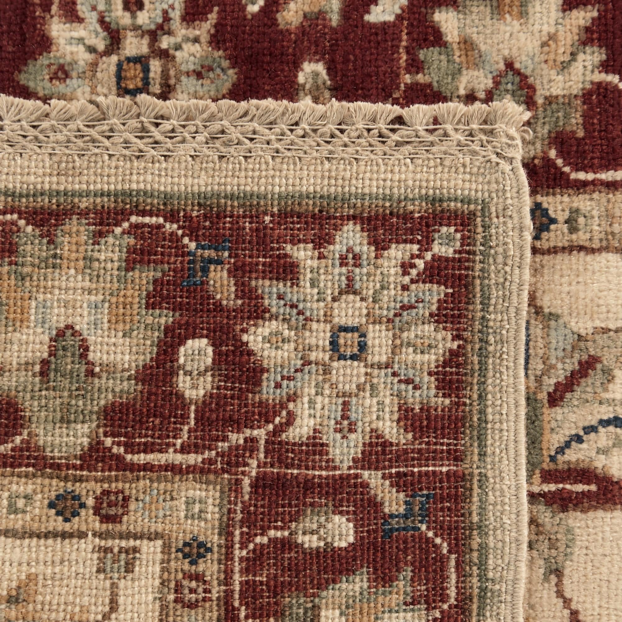 60cm x 105cm Hand Knotted Ziegler Rug