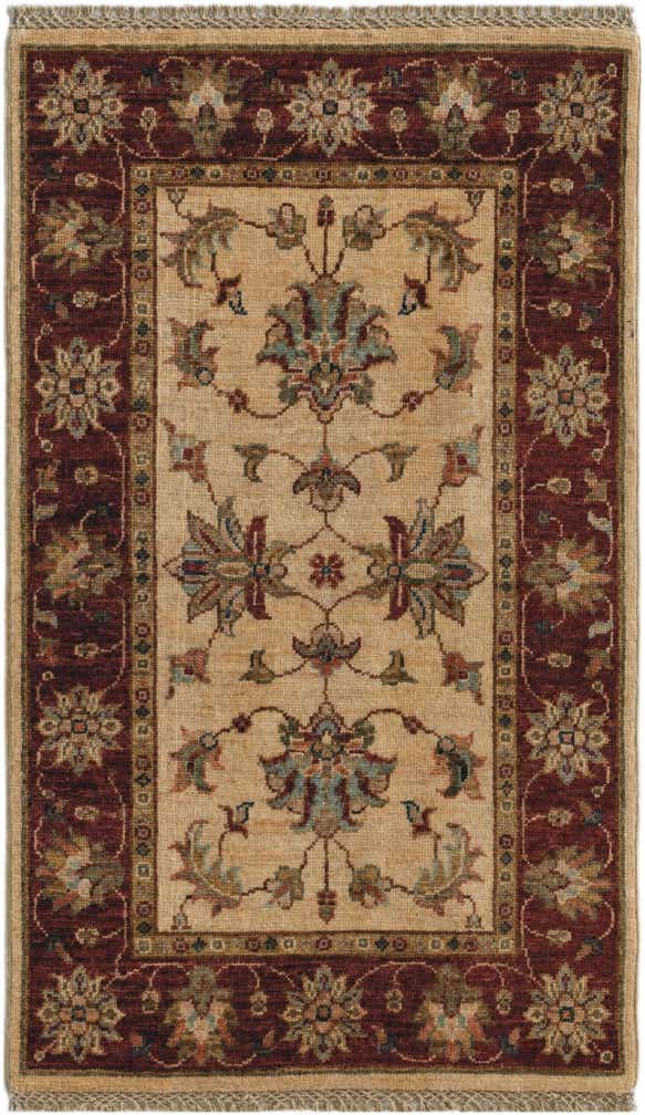 2' x 3' 5 Hand Knotted Ziegler Rug