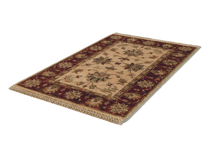Detail image of 2' x 2' 11 Hand Knotted Ziegler Rug