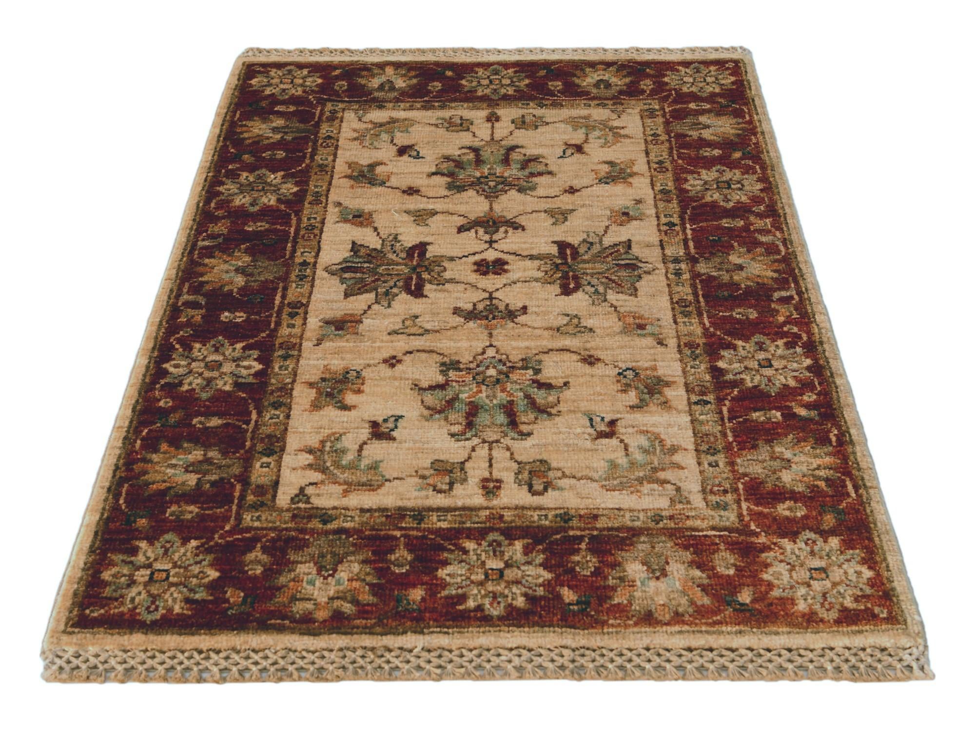 2' x 2' 11 Hand Knotted Ziegler Rug