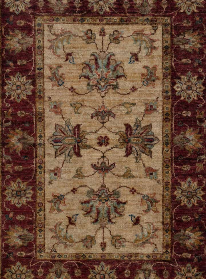 2' x 2' 11 Hand Knotted Ziegler Rug