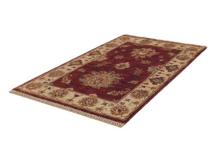 2' 1 x 3' 5 Hand Knotted Ziegler Rug