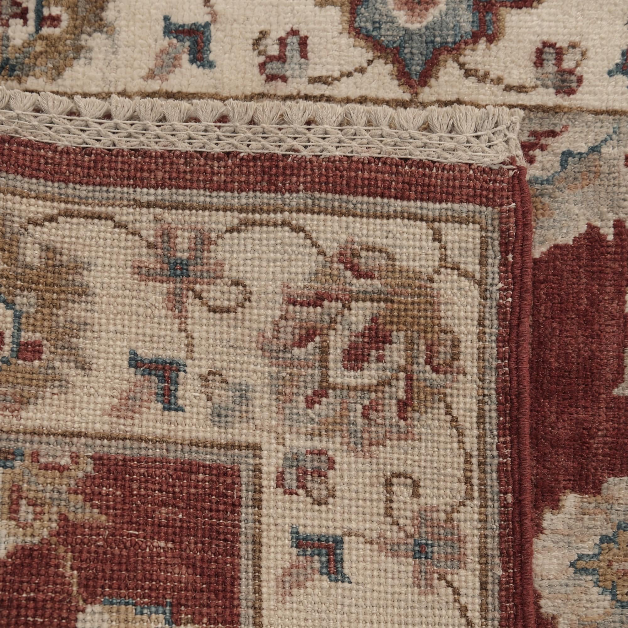 65cm x 105cm Hand Knotted Ziegler Rug