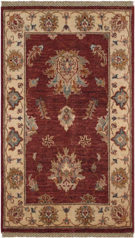 2' 1 x 3' 5 Hand Knotted Ziegler Rug