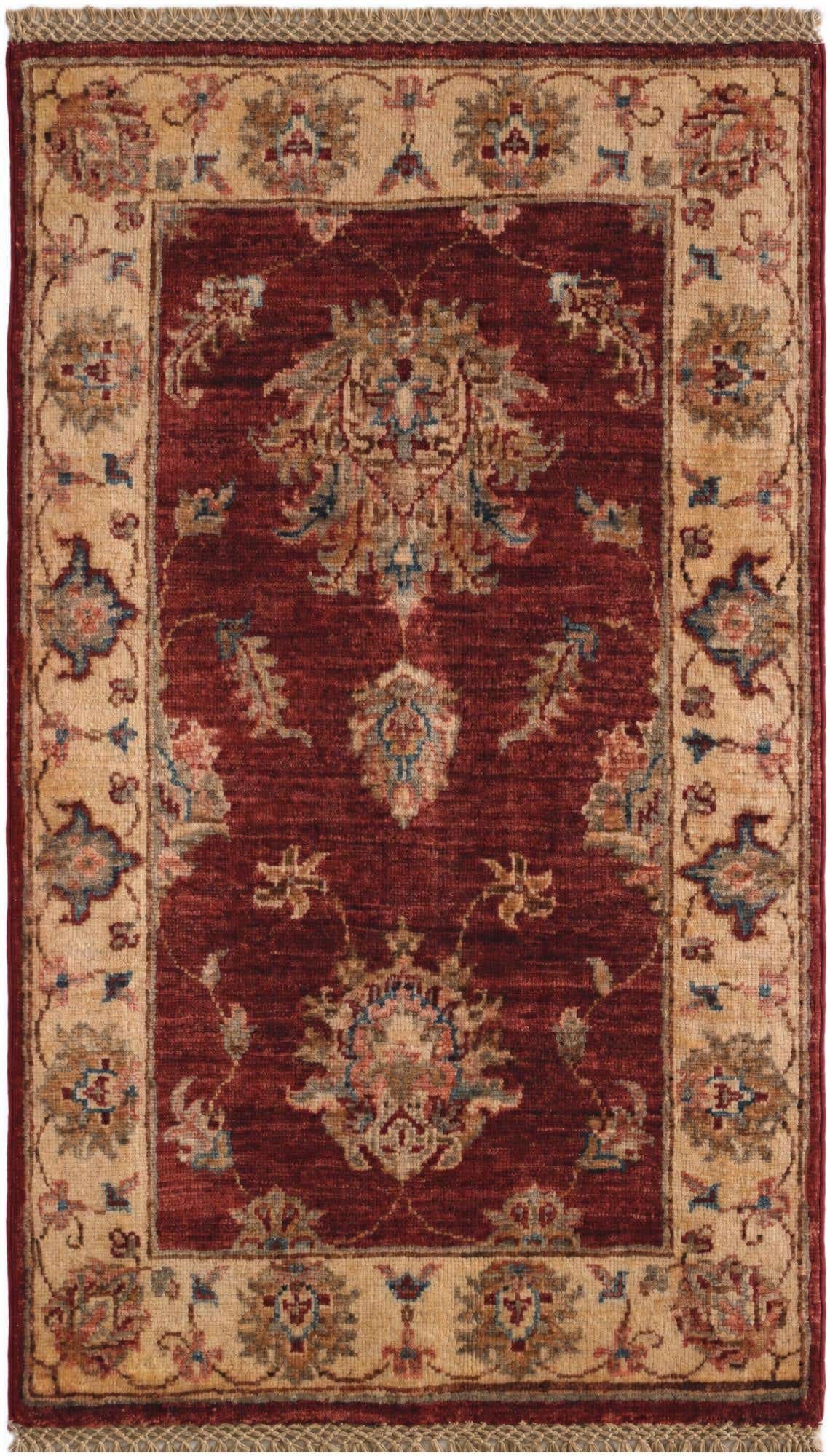 2' x 3' 4 Hand Knotted Ziegler Rug