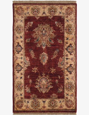 2' x 3' 4 Hand Knotted Ziegler Rug