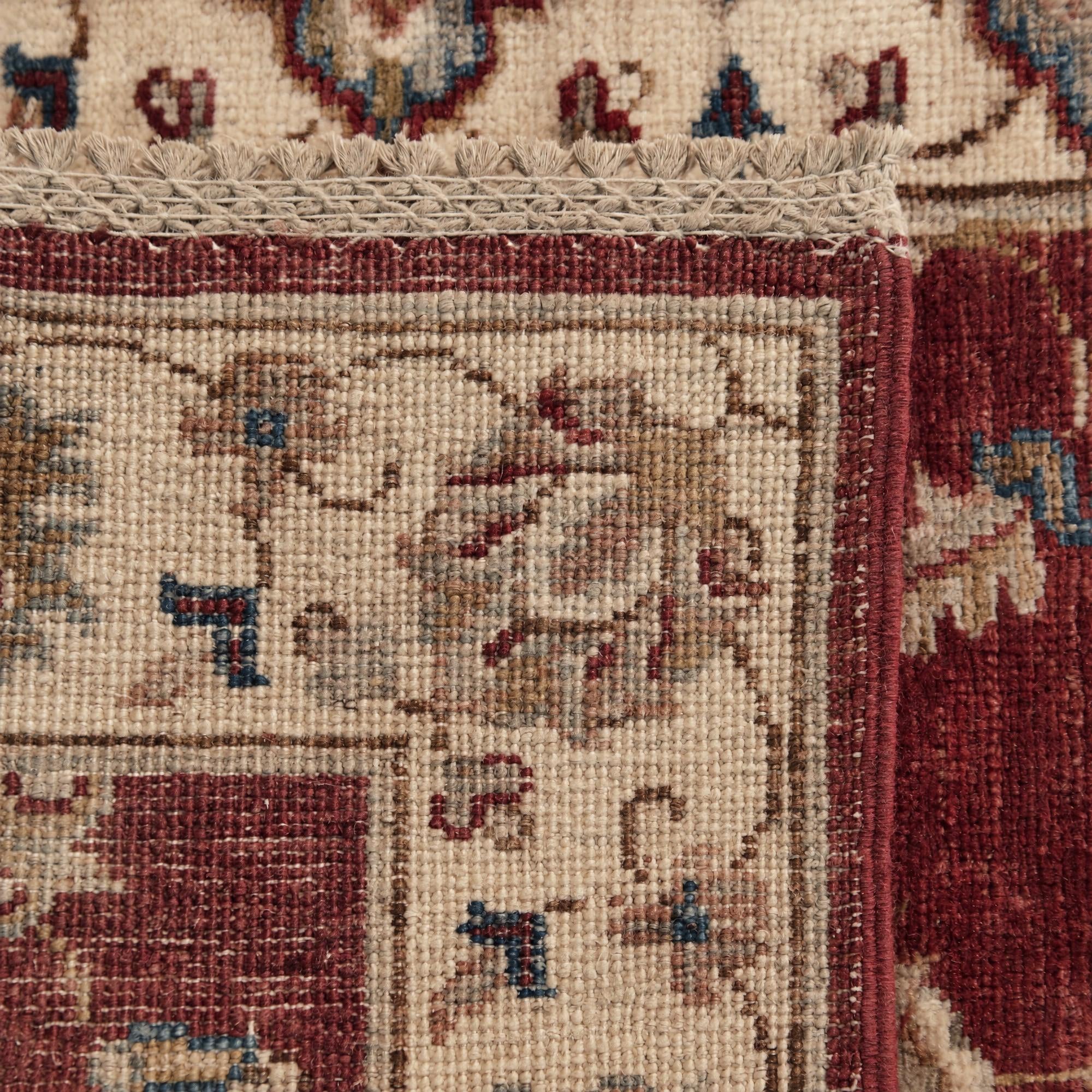 65cm x 95cm Hand Knotted Ziegler Rug