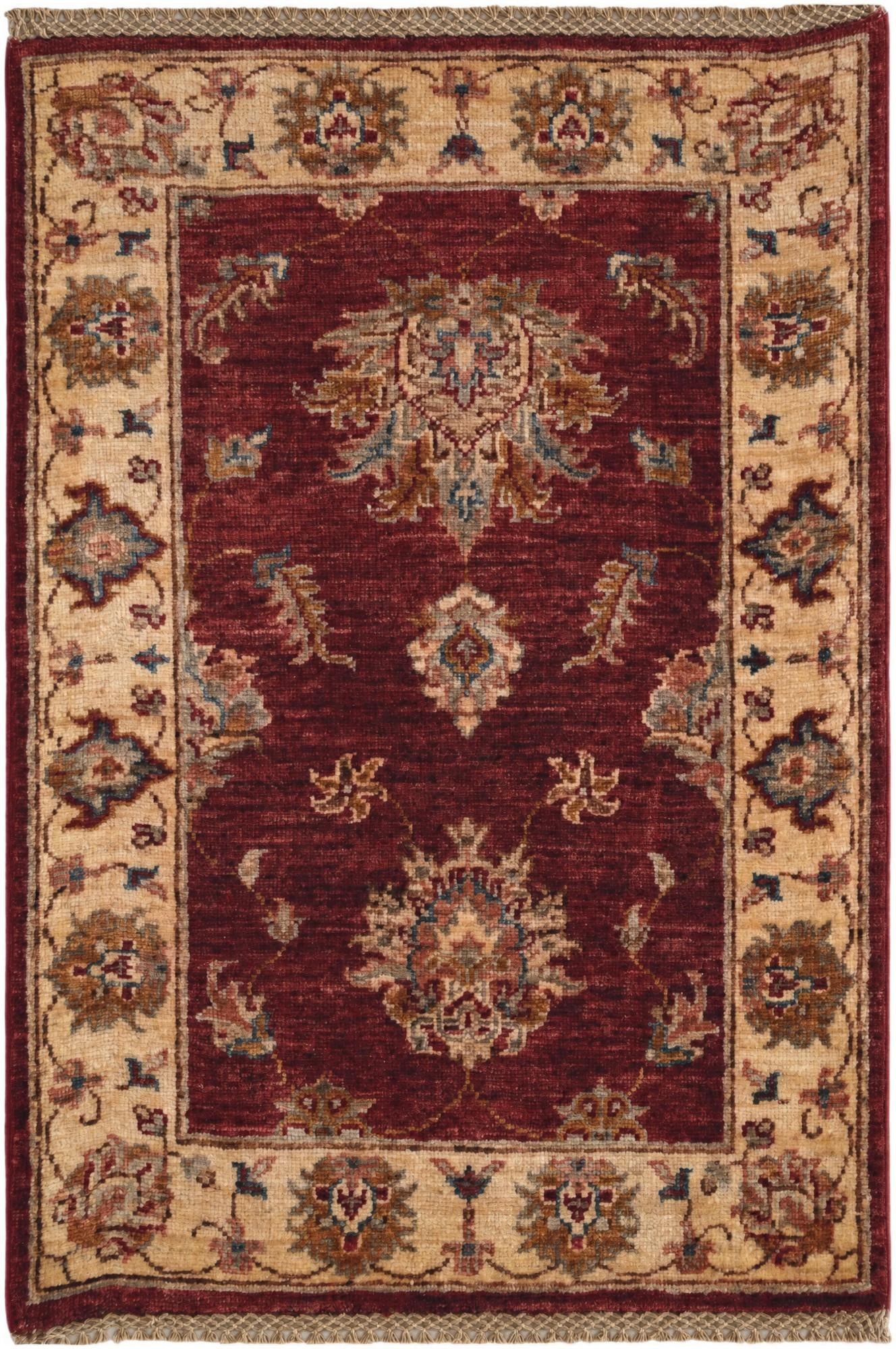 2' 2 x 3' 1 Hand Knotted Ziegler Rug