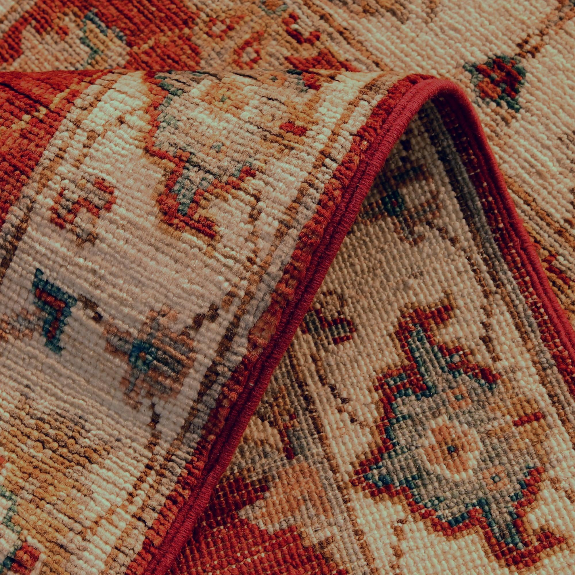 1' 11 x 3' 7 Hand Knotted Ziegler Rug