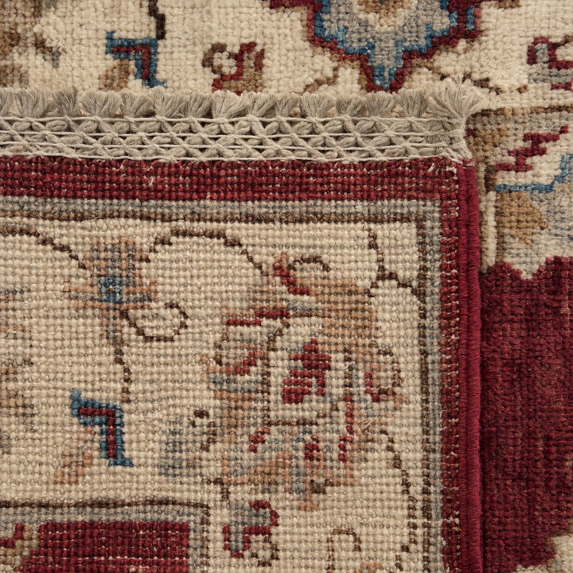 60cm x 110cm Hand Knotted Ziegler Rug