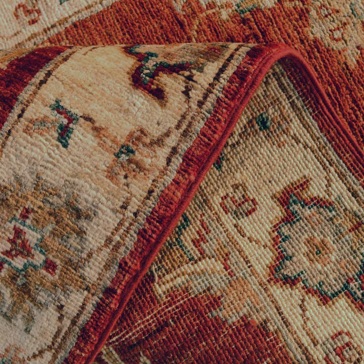 Detail image of 1' 11 x 3' 2 Hand Knotted Ziegler Rug