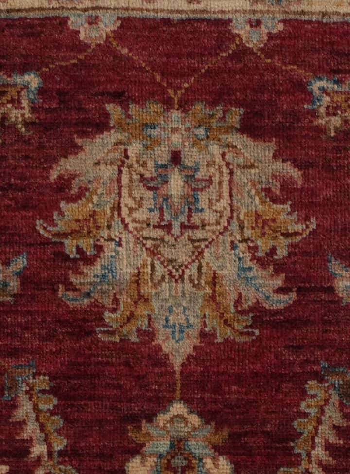 1' 11 x 3' 2 Hand Knotted Ziegler Rug