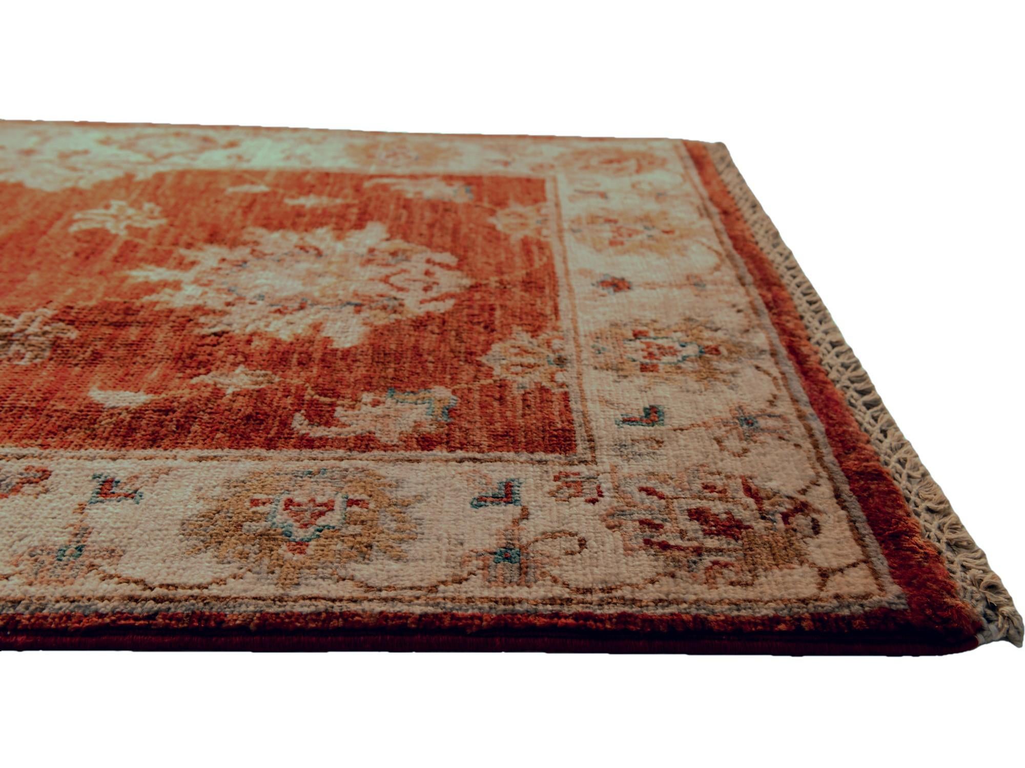 60cm x 105cm Hand Knotted Ziegler Rug