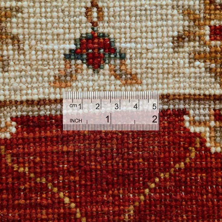 Detail image of 2' x 3' 5 Hand Knotted Ziegler Rug