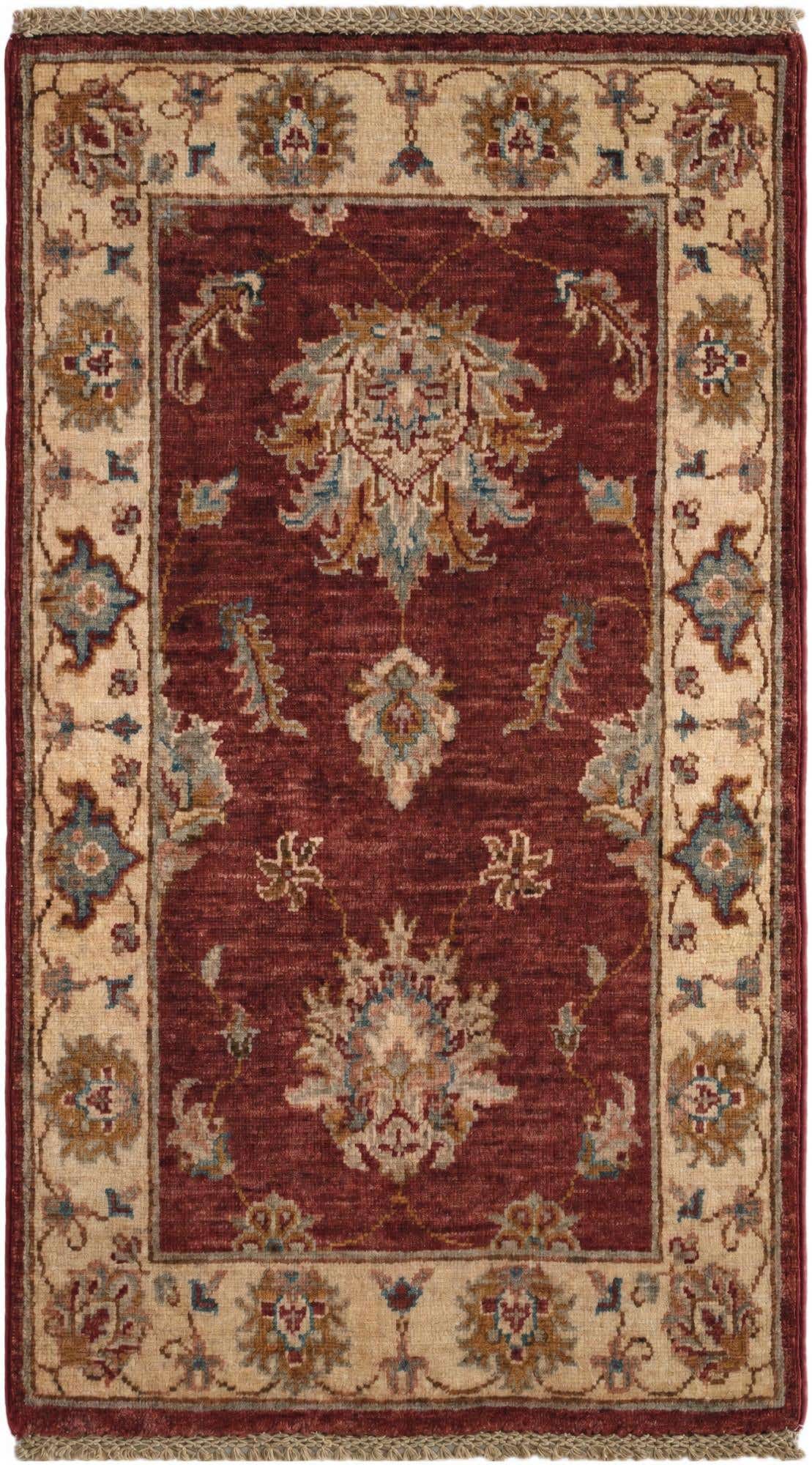 2' x 3' 5 Hand Knotted Ziegler Rug