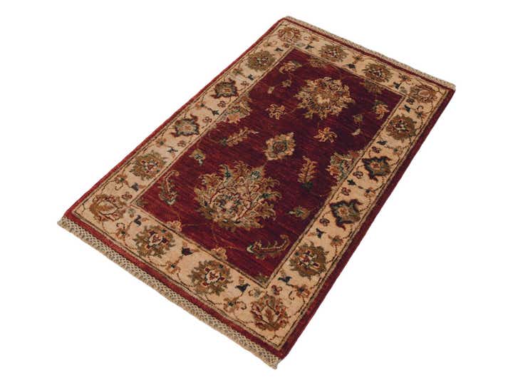 2' x 3' 1 Hand Knotted Ziegler Rug