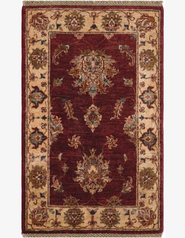 2' x 3' 1 Hand Knotted Ziegler Rug