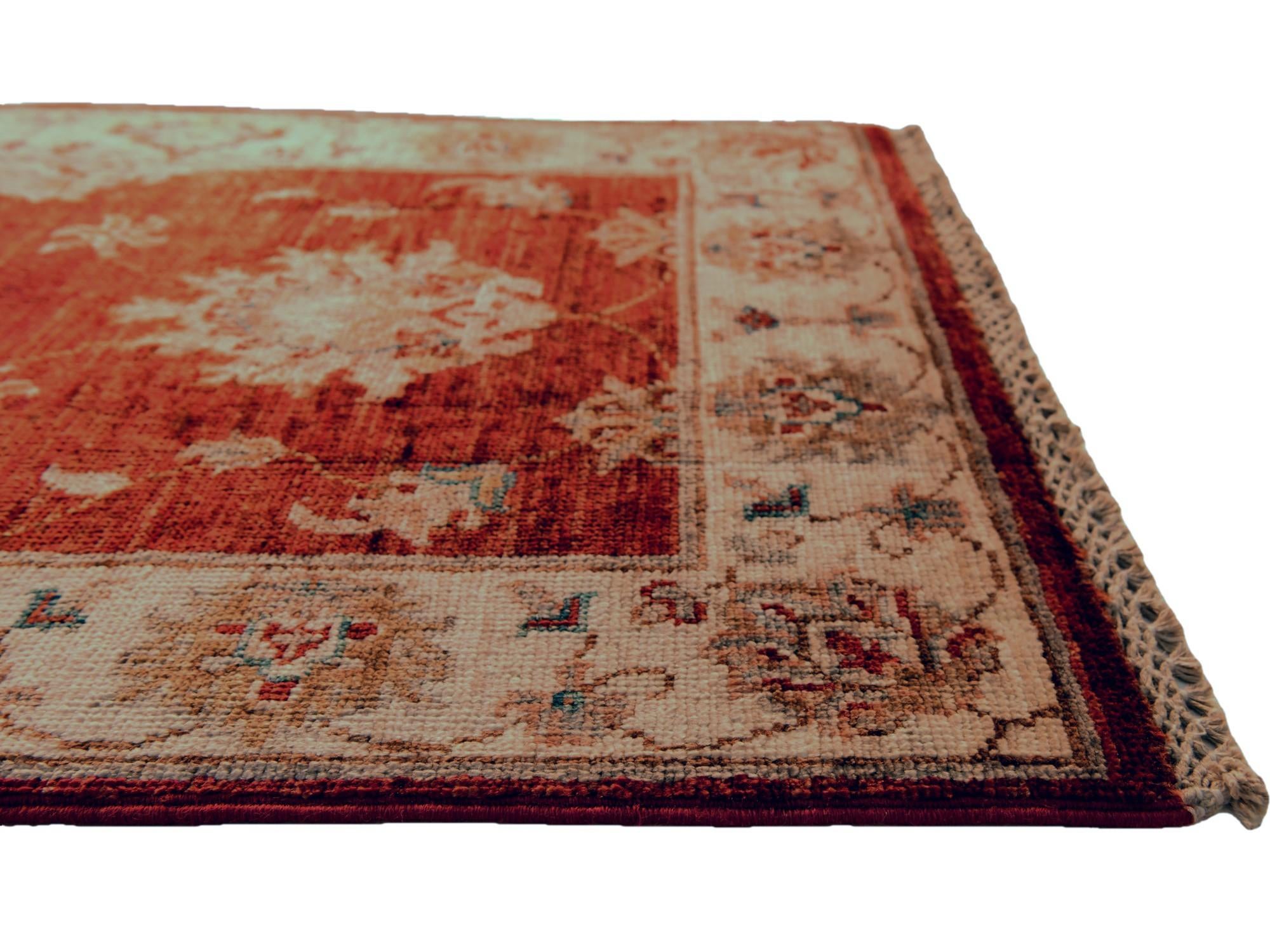 60cm x 105cm Hand Knotted Ziegler Rug