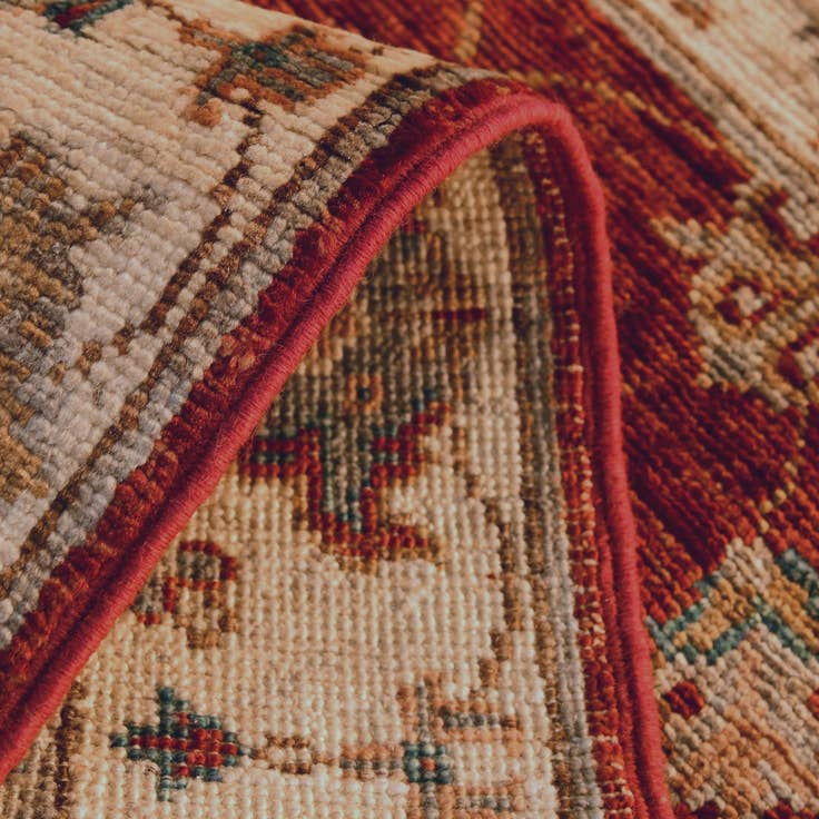 Detail image of 2' x 3' 6 Hand Knotted Ziegler Rug